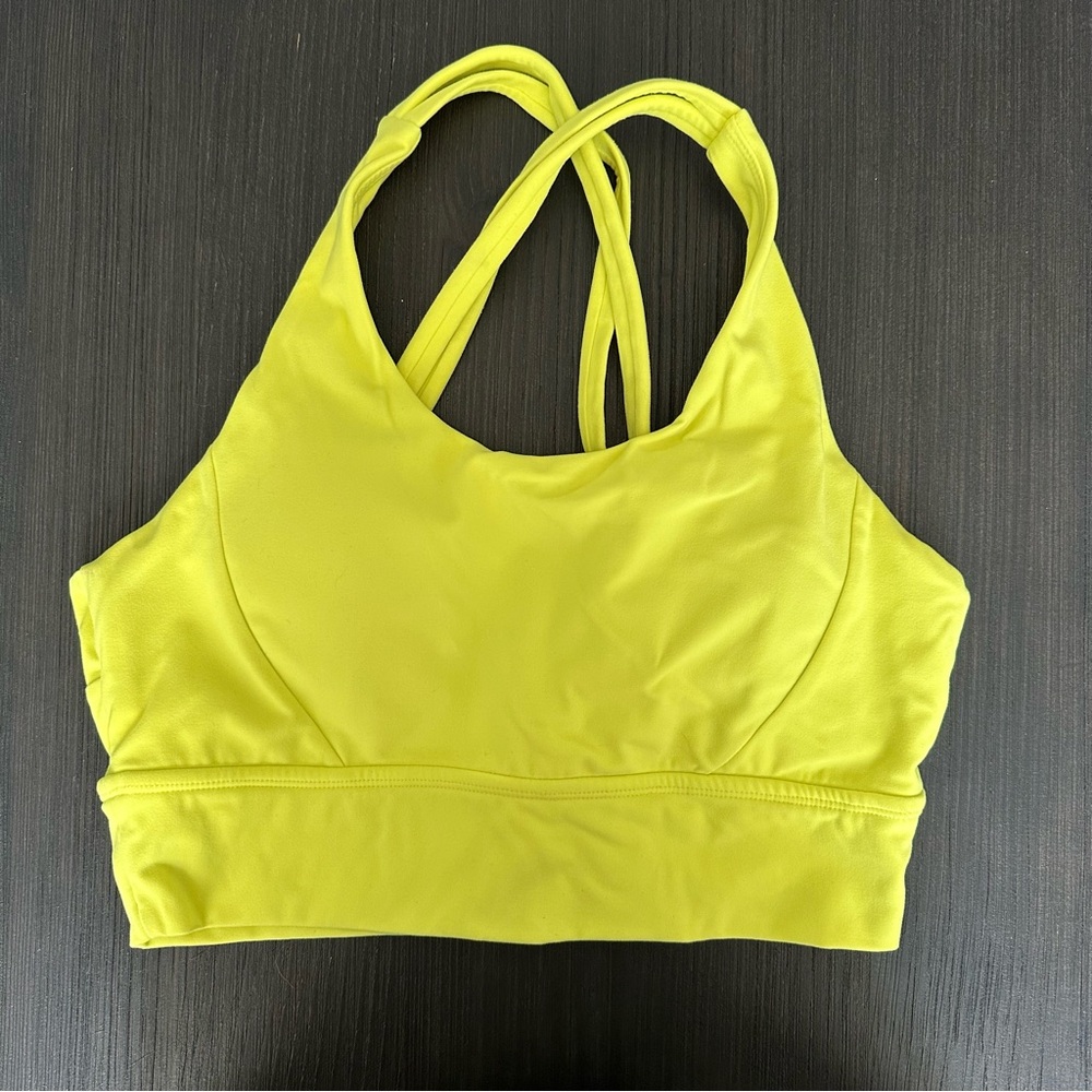 BuffBunny Rosa Sports Bra Tiki Yellow